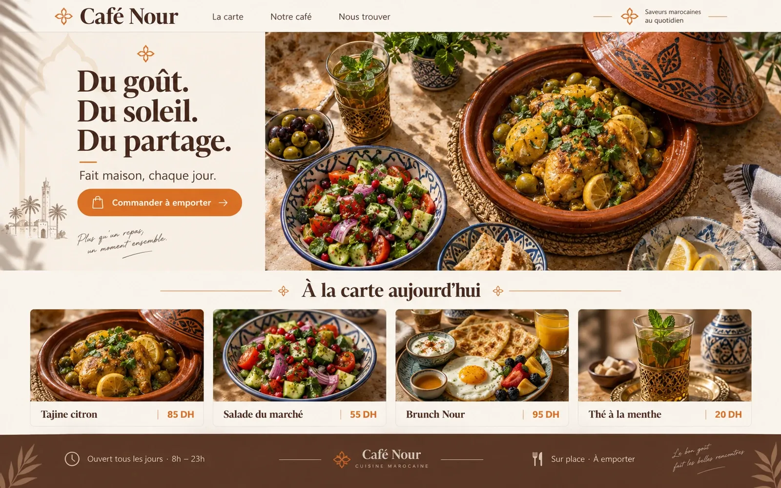Restaurant et café